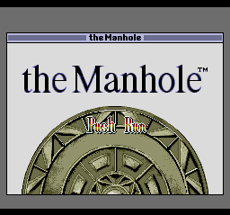 The Manhole (TurboGrafx CD) screenshot: Title screen