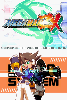 Mega Man ZX (Nintendo DS) screenshot: I feel like VENTing.