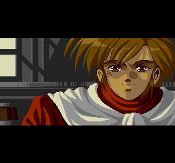 The Legend of Xanadu (TurboGrafx CD) screenshot: Close-up on the hero, Areios