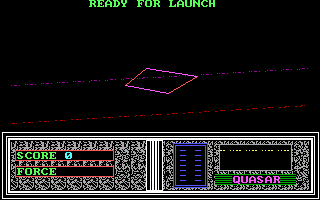 Quasar (DOS) screenshot: Not a question