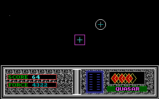 Quasar (DOS) screenshot: A wild portal appears!