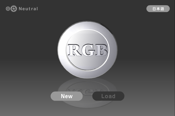 RGB (Browser) screenshot: Title screen