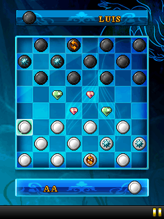 Disney Board Games Master (J2ME) screenshot: Deluxe checkers