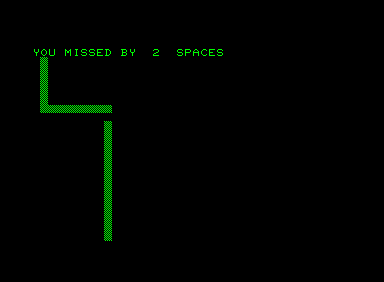 Screenshot of Shoot (Commodore PET/CBM, 1980) - MobyGames