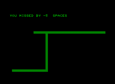 Screenshot of Shoot (Commodore PET/CBM, 1980) - MobyGames