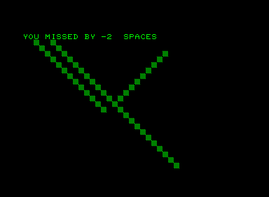 Screenshot of Shoot (Commodore PET/CBM, 1980) - MobyGames