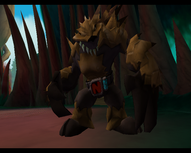 Crash of the Titans (PlayStation 2) screenshot: Introducing the first titan