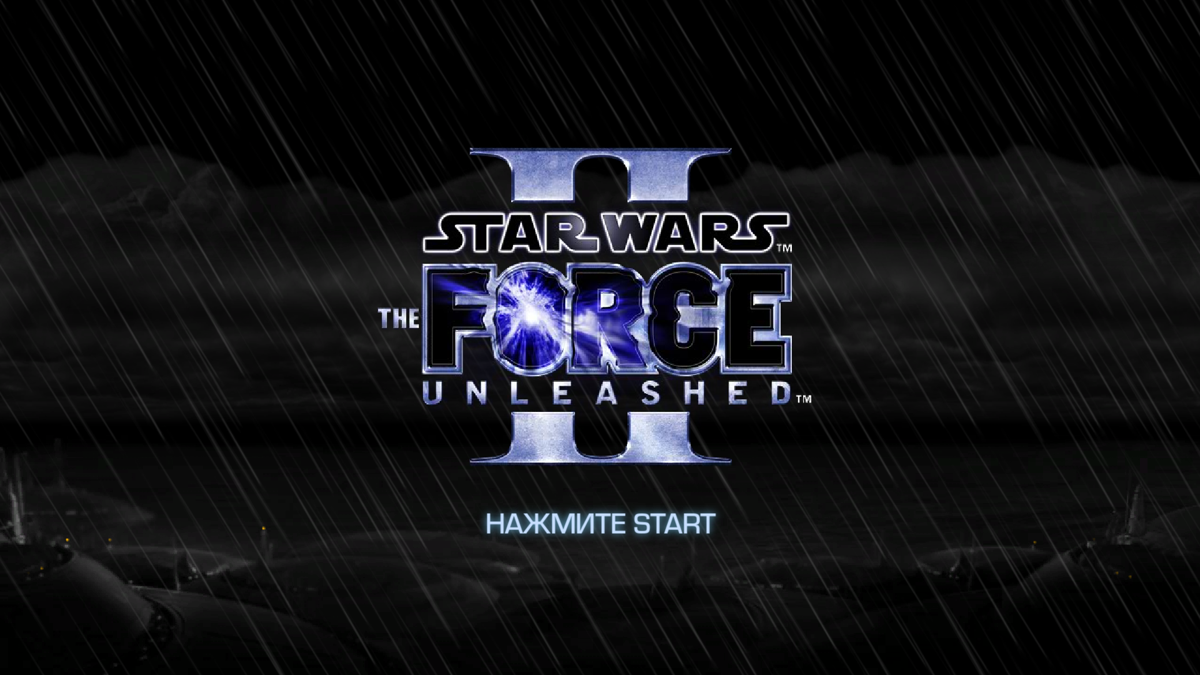 Star Wars: The Force Unleashed II (Windows) screenshot: Title screen