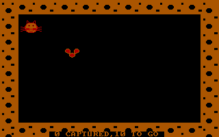 Compaq-DOS (included games) (DOS) screenshot: Cat and Mouse: the showdown is afoot