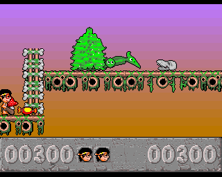 Jurajski Sen (Amiga) screenshot: Candy