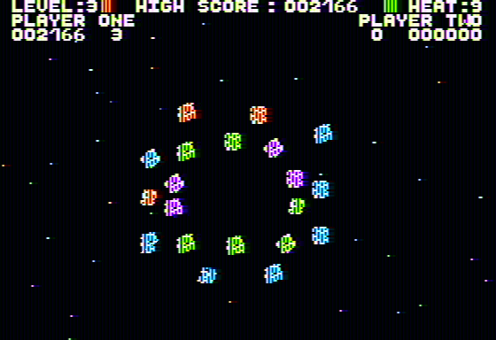 Outpost (Apple II) screenshot: Getting killed