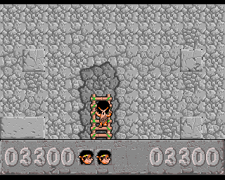 Jurajski Sen (Amiga) screenshot: Dead end