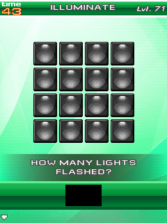 Screenshot of Brain Challenge Vol. 2 Stress Management (J2ME, 2007