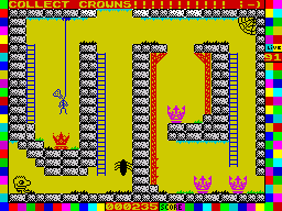 Mysterious Dimensions (ZX Spectrum) screenshot: Castle board 2