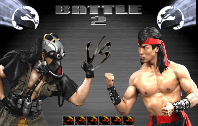 Mortal Kombat 3 (Arcade) screenshot: Battle Demo
