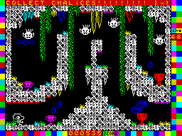 Mysterious Dimensions (ZX Spectrum) screenshot: Underground board 4