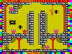 Mysterious Dimensions (ZX Spectrum) screenshot: Castle board 3