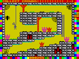 Mysterious Dimensions (ZX Spectrum) screenshot: Castle board 4