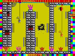 Mysterious Dimensions (ZX Spectrum) screenshot: Castle board 6