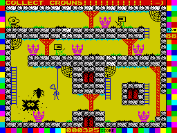 Mysterious Dimensions (ZX Spectrum) screenshot: Castle board 9