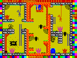 Mysterious Dimensions (ZX Spectrum) screenshot: Castle board 11