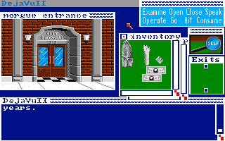 Déjà Vu II: Lost in Las Vegas (Amiga) screenshot: The city morgue.