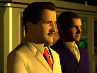 Septentrion: Out of the Blue (PlayStation) screenshot: We're greeted to a nicely pre-rendered FMV when we start the game.