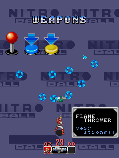Nitro Ball (Arcade) screenshot: Instructions