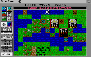 Simearth Graphics Screenshot of SimEarth: The Living Planet (Amiga, 1990) - MobyGames