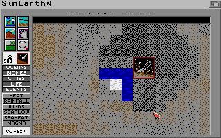 Simearth Graphics Screenshot of SimEarth: The Living Planet (Amiga, 1990) - MobyGames
