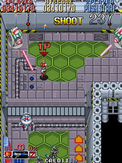 Nitro Ball (Arcade) screenshot: Stage 5