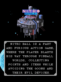Nitro Ball (Arcade) screenshot: Intro