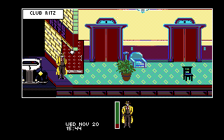 Dick Tracy: The Crime-Solving Adventure (Amiga) screenshot: Club Ritz