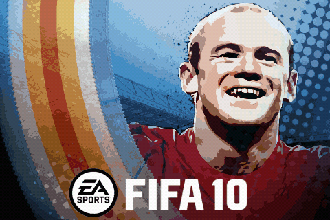 FIFA 10 (Android) screenshot: Title screen