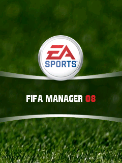 FIFA Manager 08 (J2ME) screenshot: Title screen