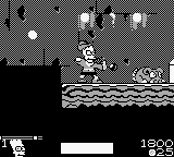 Screenshot of The Simpsons: Bart & the Beanstalk (Game Boy, 1994 ...