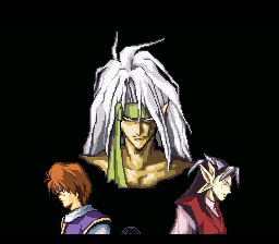 Yū Yū Hakusho Final: Makai Saikyō Retsuden (SNES) screenshot: The three rulers of demon realm