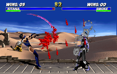 Screenshot of Mortal Kombat 3 (Arcade, 1995) - MobyGames