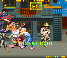 Black Touch 96 (Arcade) screenshot: Insert coin