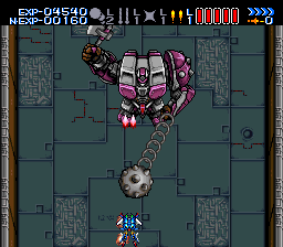 Imperium (SNES) screenshot: Second boss.