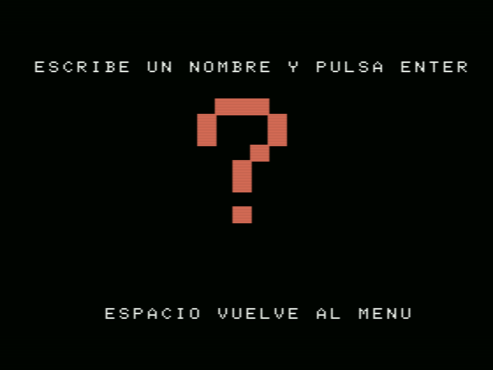 KinderComp (MSX) screenshot: Nombres (name)