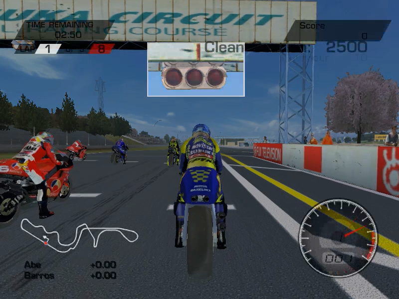 Screenshot of MotoGP Ultimate Racing Technology (Windows, 2002