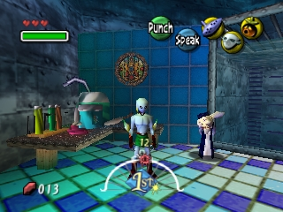 The Legend of Zelda: Majora's Mask (Nintendo 64) screenshot: Mad scientists's lab - you gotta have one of those