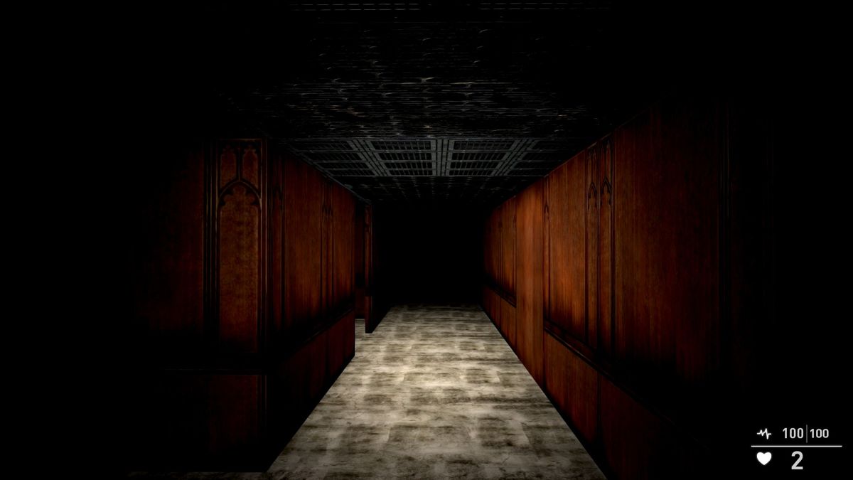 Dark Maze (Windows) screenshot: This is where the game starts