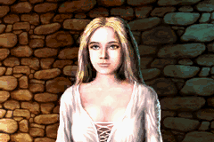 Defender of the Crown (Game Boy Advance) screenshot: Saxon Lady Anne.