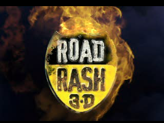 Road Rash 3-D (PlayStation) screenshot: Game title in the cut-scene