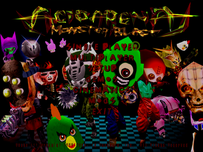 ACid ARena (Windows) screenshot: Acid Arena Monster Blast final edition (Game Title)