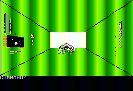 Caves of Olympus (Apple II) screenshot: A robot