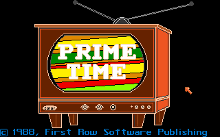 Prime Time (Amiga) screenshot: Title screen