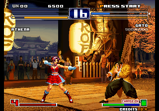 The King of Fighters 2003 (Arcade) screenshot: Which move?